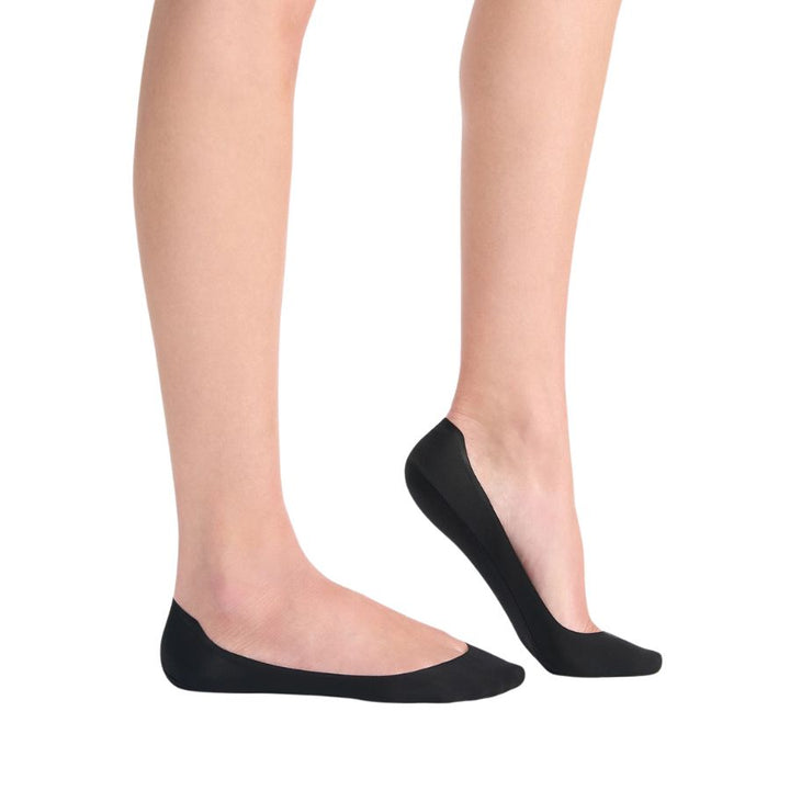 BONDED CUSHION FOOTLET 2 PACK - BLACK