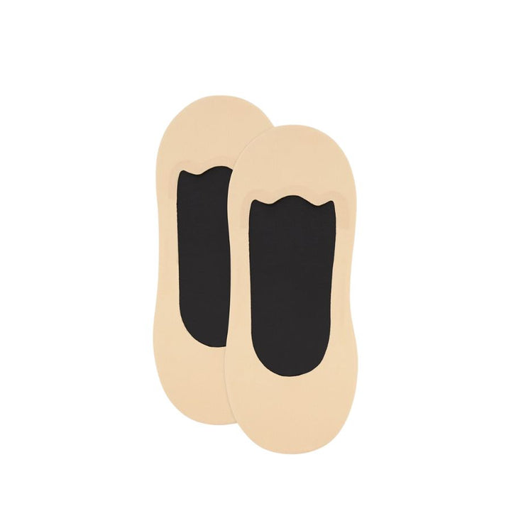 BONDED CUSHION FOOTLET 2 PACK - NUDE
