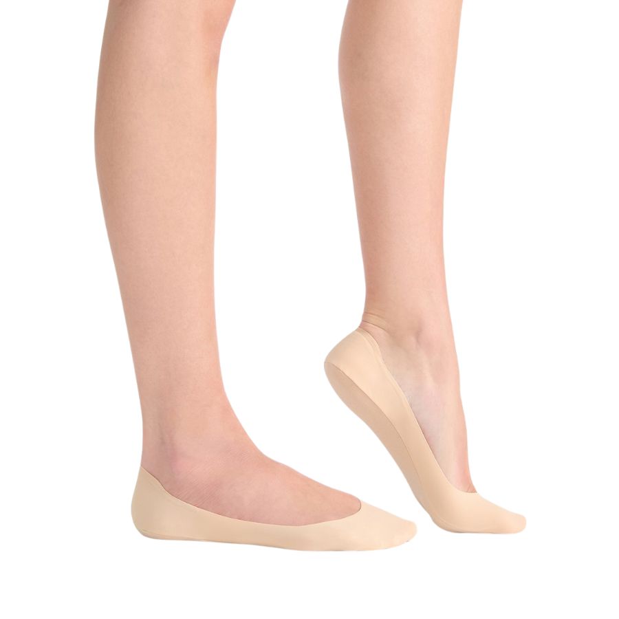 BONDED CUSHION FOOTLET 2 PACK - NUDE