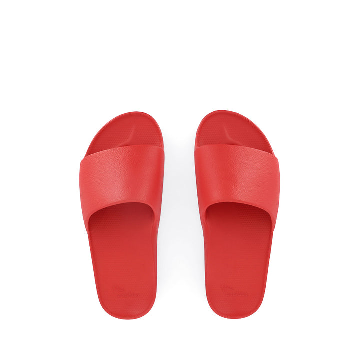 ARCH SUPPORT SLIDES - CHILLI RED