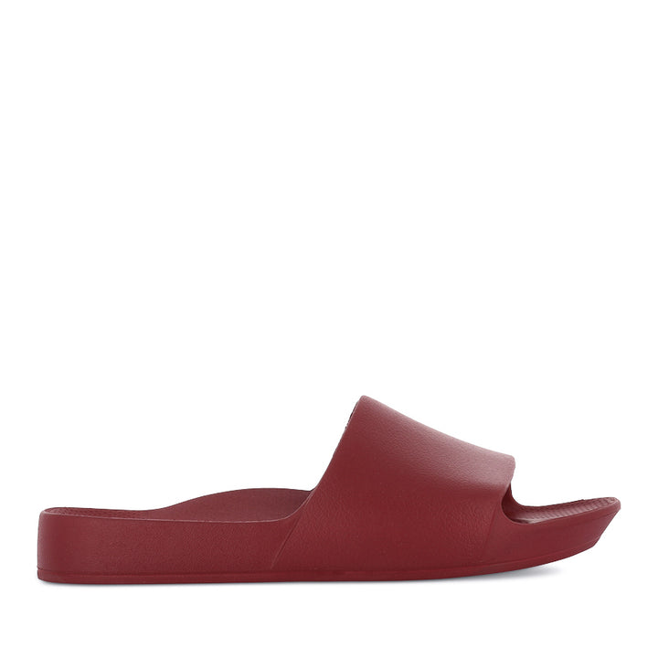 ARCH SUPPORT SLIDES - SANGRIA RED