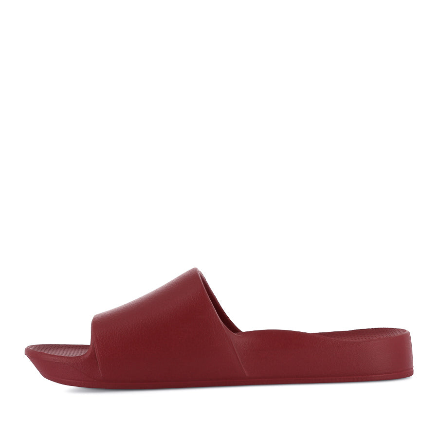 ARCH SUPPORT SLIDES - SANGRIA RED