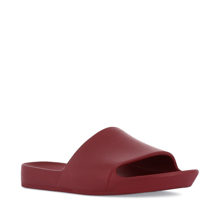 ARCH SUPPORT SLIDES - SANGRIA RED