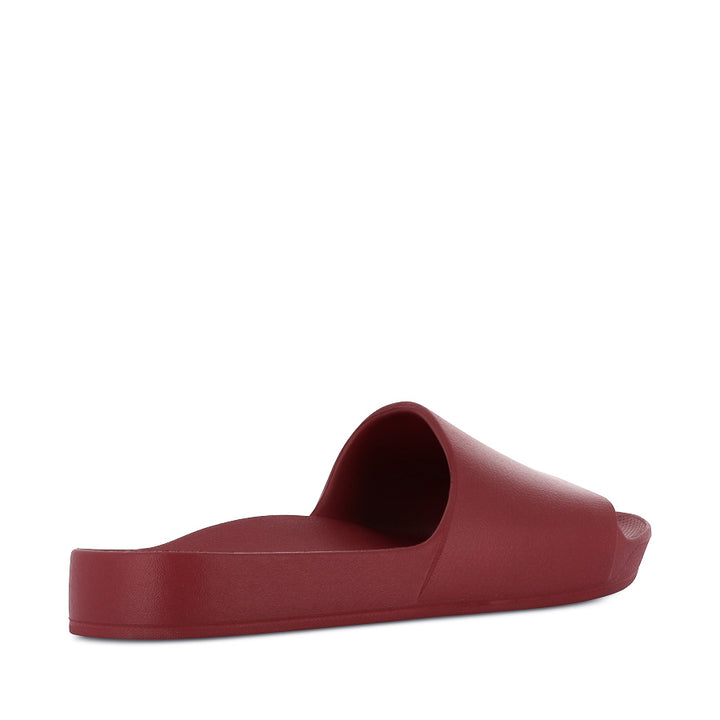 ARCH SUPPORT SLIDES - SANGRIA RED