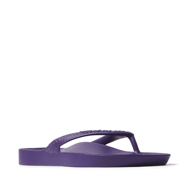 ARCH SUPPORT THONGS - ACAI PURPLE