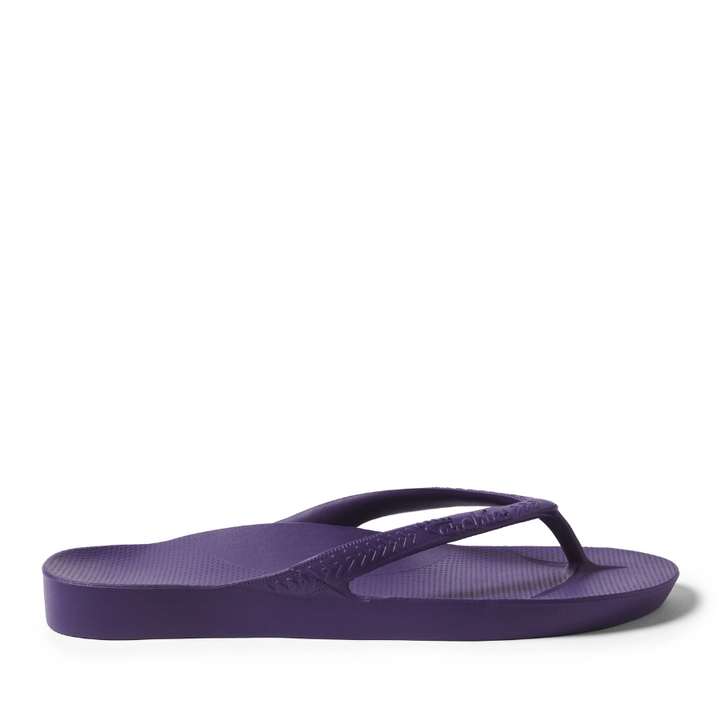 ARCH SUPPORT THONGS - ACAI PURPLE