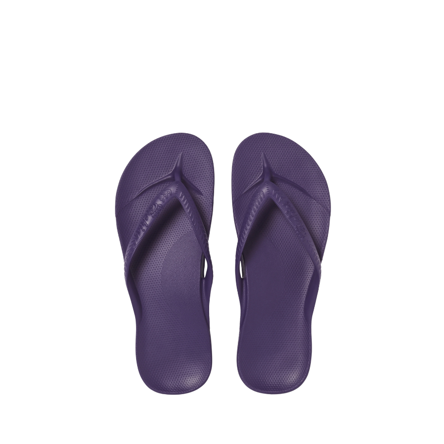 ARCH SUPPORT THONGS - ACAI PURPLE