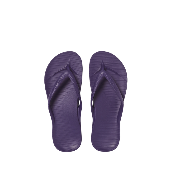 ARCH SUPPORT THONGS - ACAI PURPLE