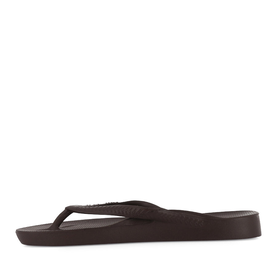 ARCH SUPPORT THONGS - BROWN