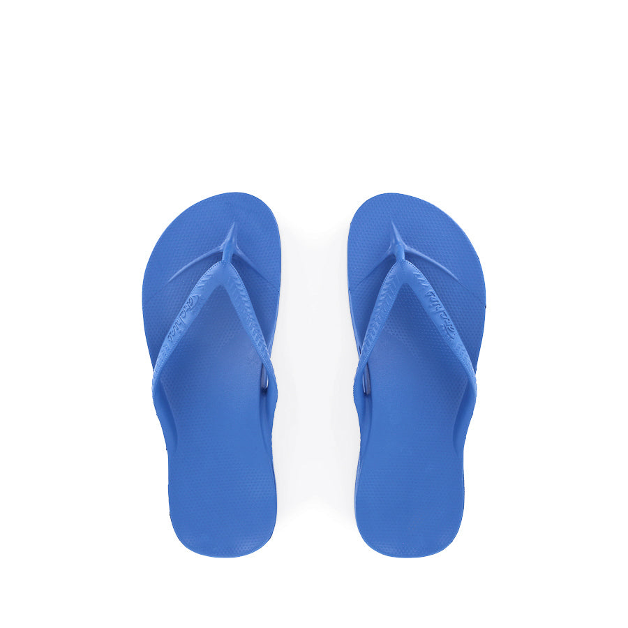 ARCH SUPPORT THONGS - CAPRI BLUE