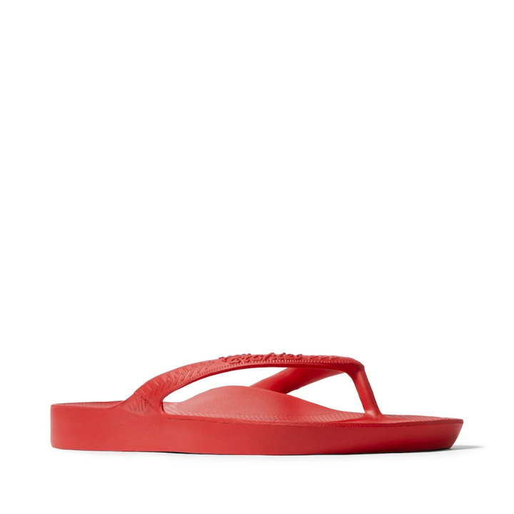 ARCH SUPPORT THONGS - CHILLI RED
