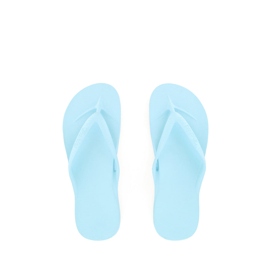 ARCH SUPPORT THONGS - SKY BLUE