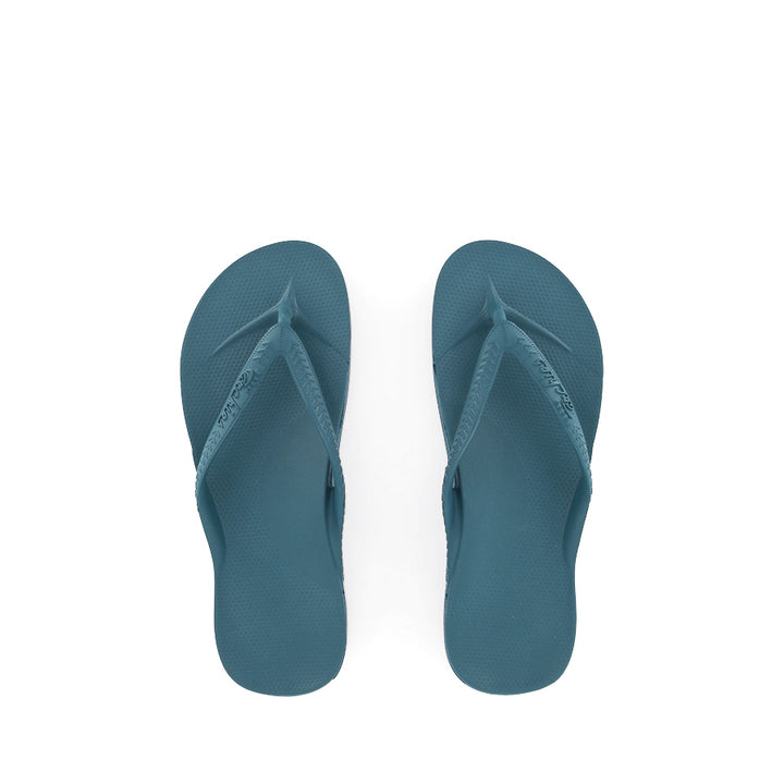 ARCH SUPPORT THONGS - TEAL