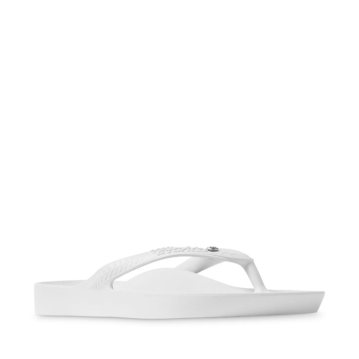 ARCH SUPPORT THONGS - WHITE CRYSTAL