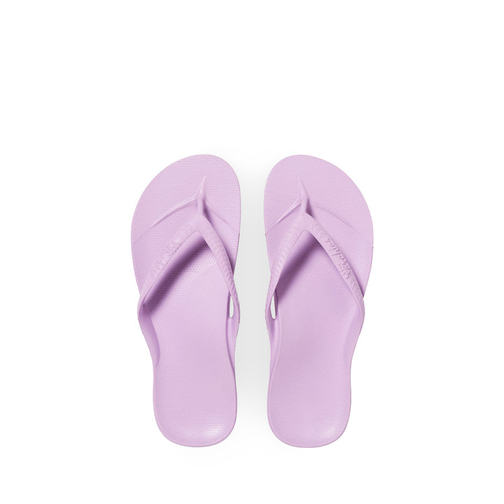 ARCH SUPPORT THONGS - LILAC