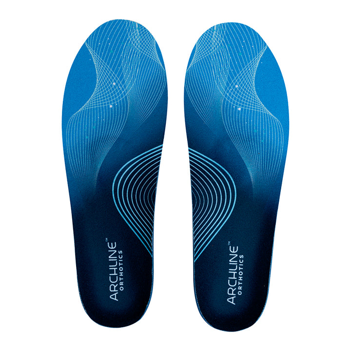INSOLE MET DOME ORTHOTIC - BLUE