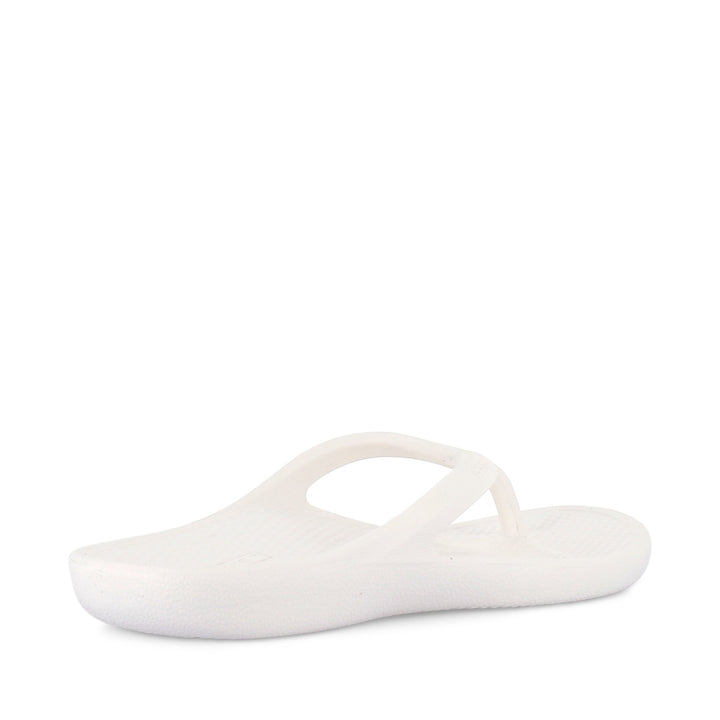 REBOUND ORTHOTIC THONGS - WHITE