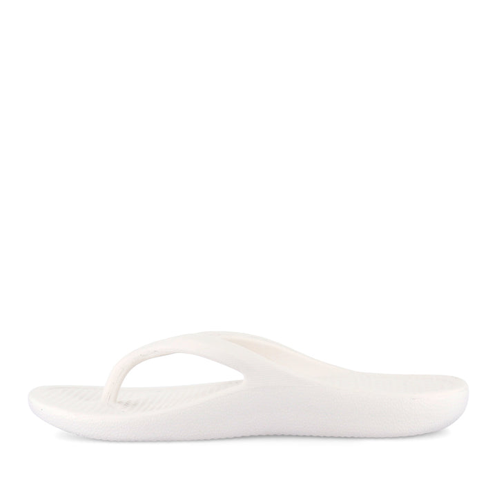 REBOUND ORTHOTIC THONGS - WHITE