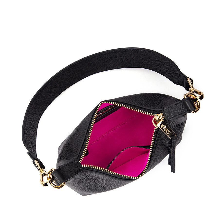 FREYA BAG - BLACK PEBBLE LEATHER