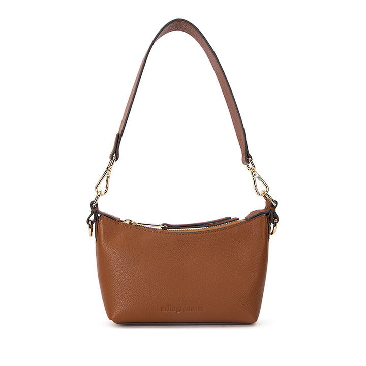 FREYA BAG - TAN PEBBLE LEATHER