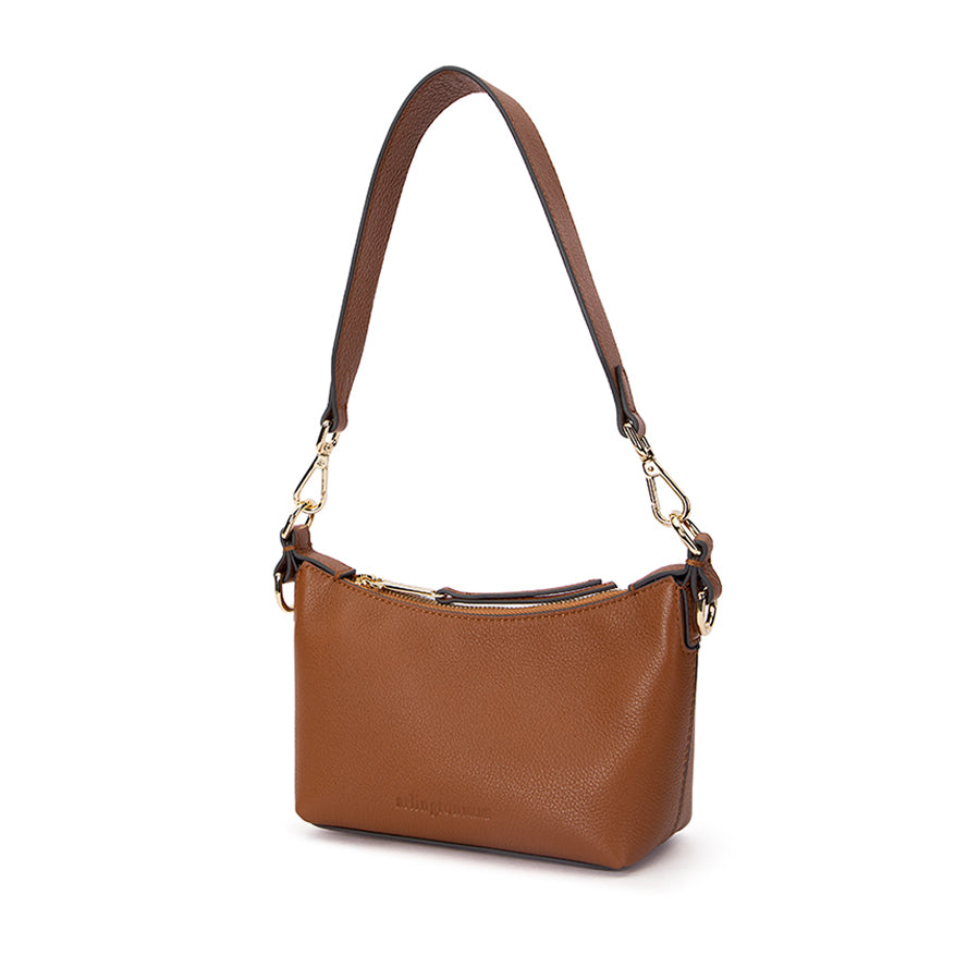 FREYA BAG - TAN PEBBLE LEATHER
