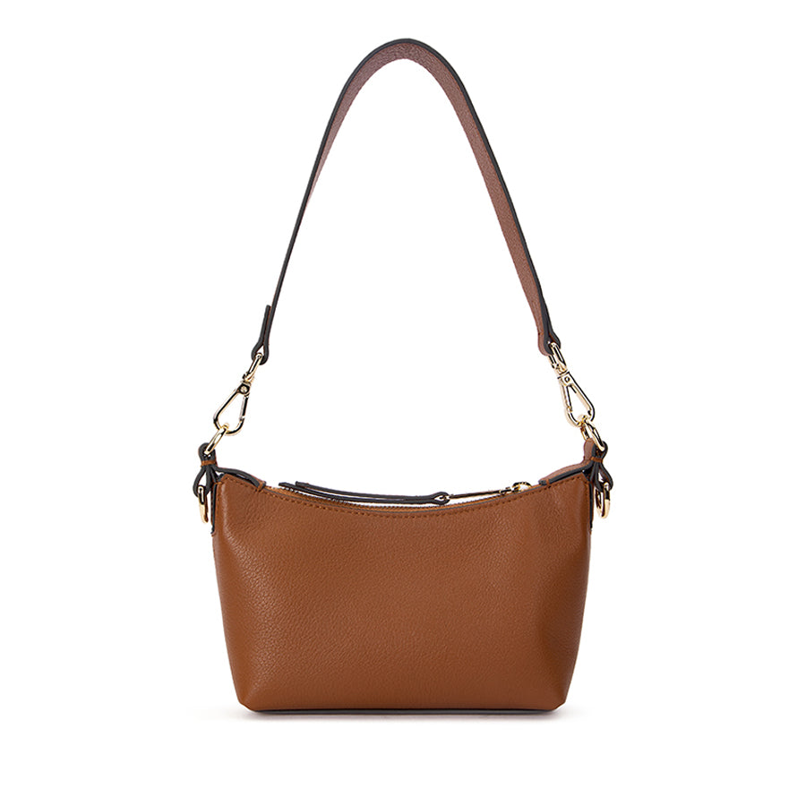 FREYA BAG - TAN PEBBLE LEATHER