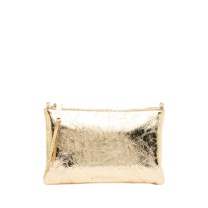 MOLLY CROSSBODY - GOLD CRINKLE