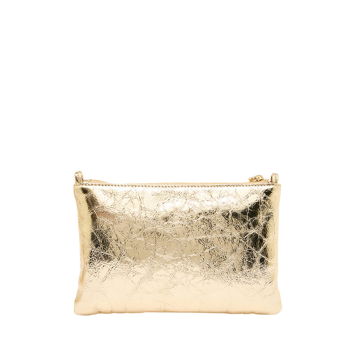 MOLLY CROSSBODY - GOLD CRINKLE