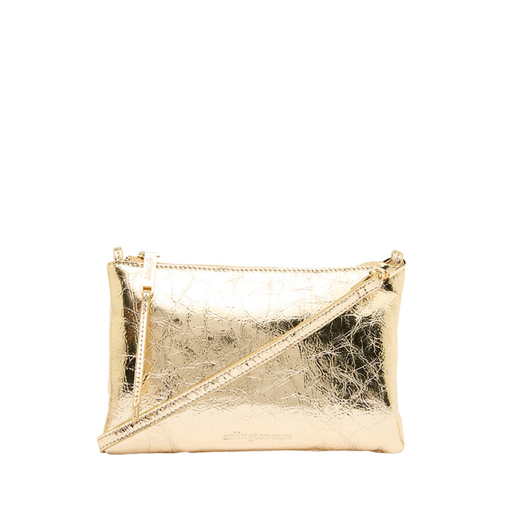 MOLLY CROSSBODY - GOLD CRINKLE
