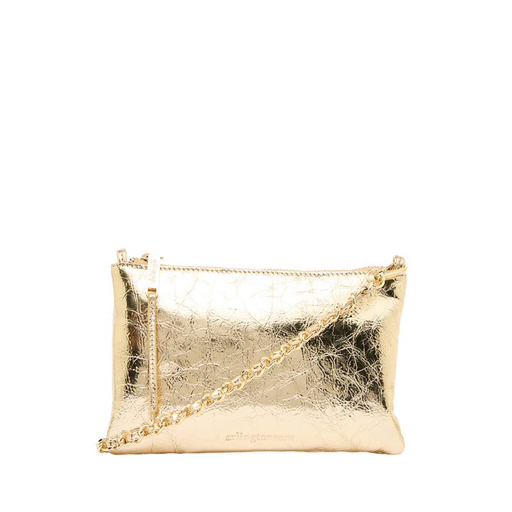 MOLLY CROSSBODY - GOLD CRINKLE