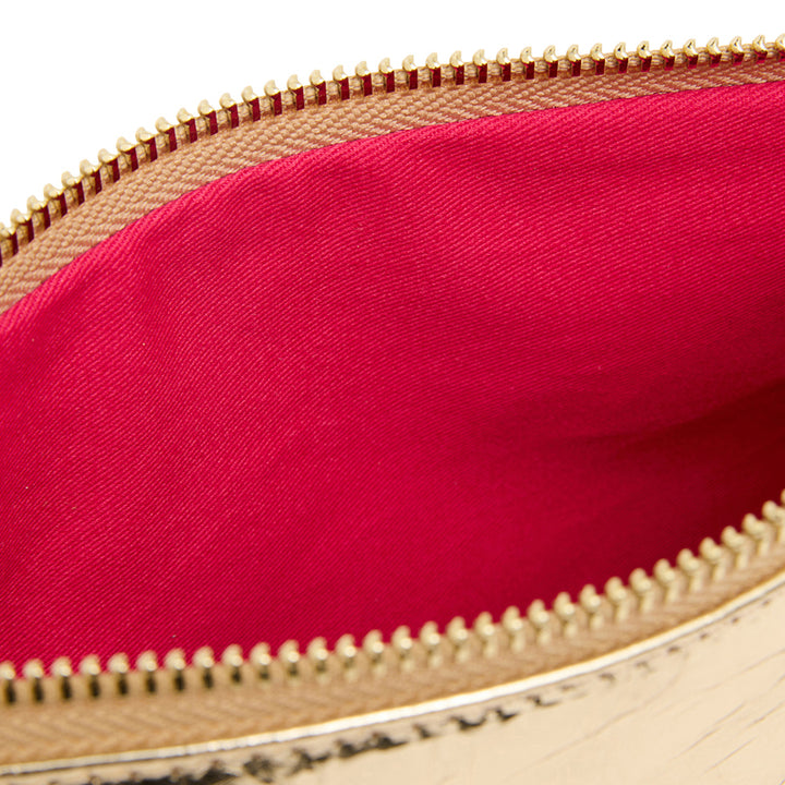 MOLLY CROSSBODY - GOLD CRINKLE