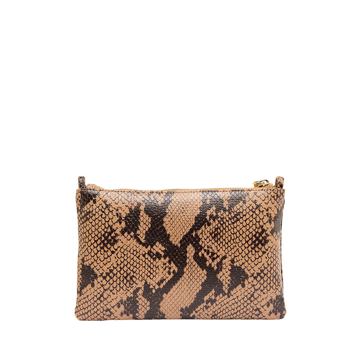 MOLLY CROSSBODY - CAMEL PYTHON
