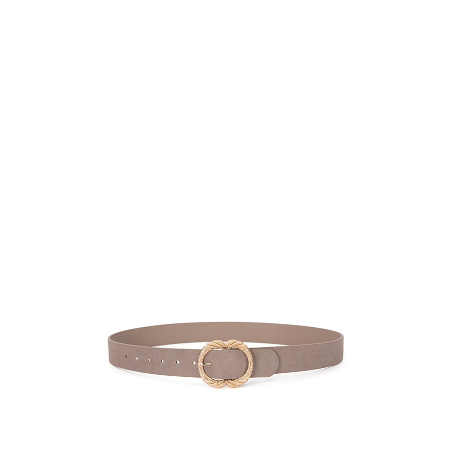 MADDIE BELT - FAWN SUEDE