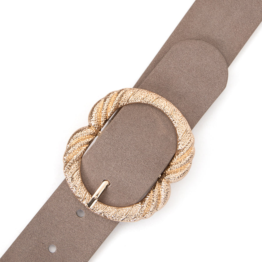 MADDIE BELT - FAWN SUEDE