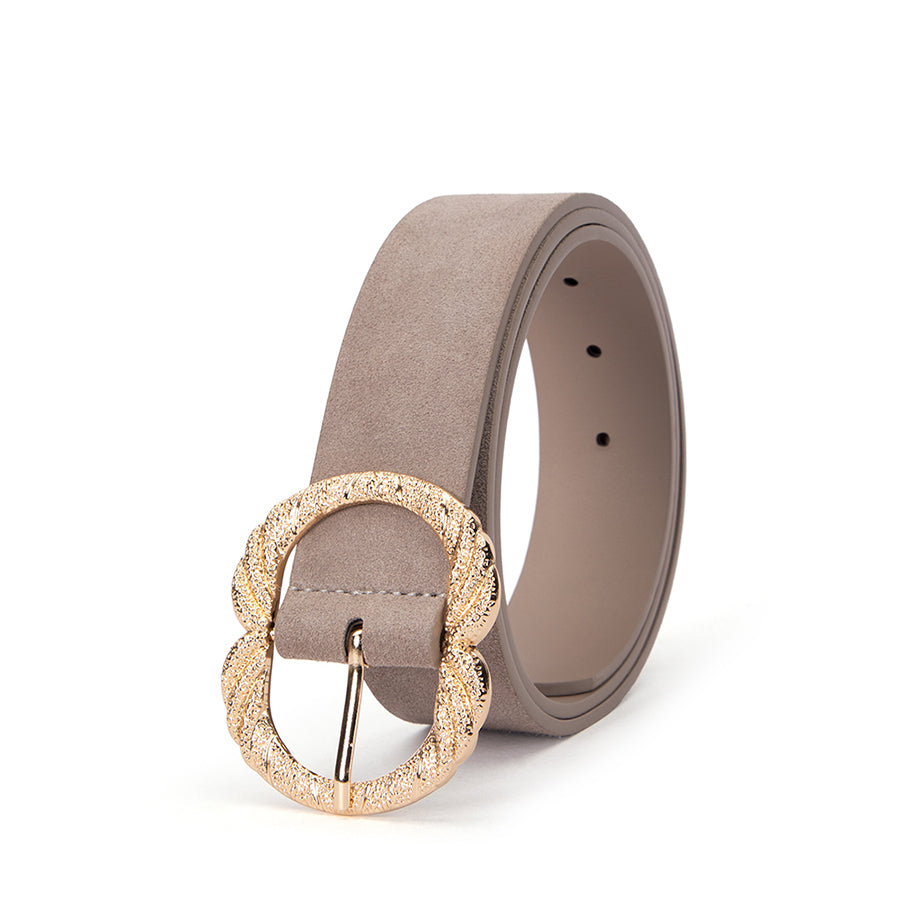 MADDIE BELT - FAWN SUEDE