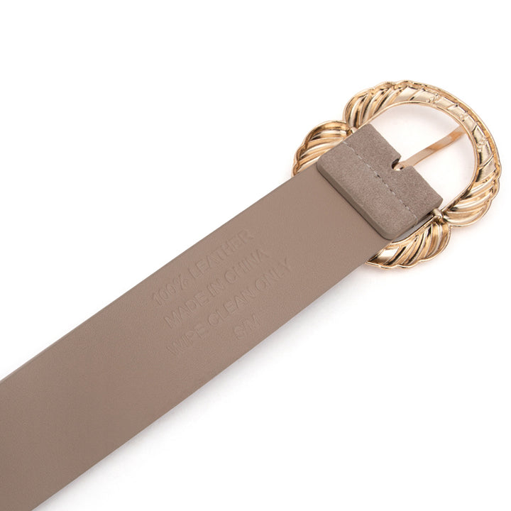 MADDIE BELT - FAWN SUEDE