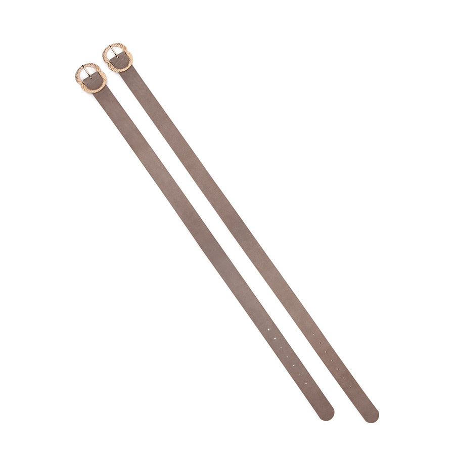MADDIE BELT - FAWN SUEDE