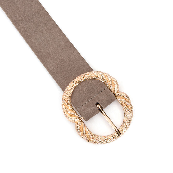 MADDIE BELT - FAWN SUEDE