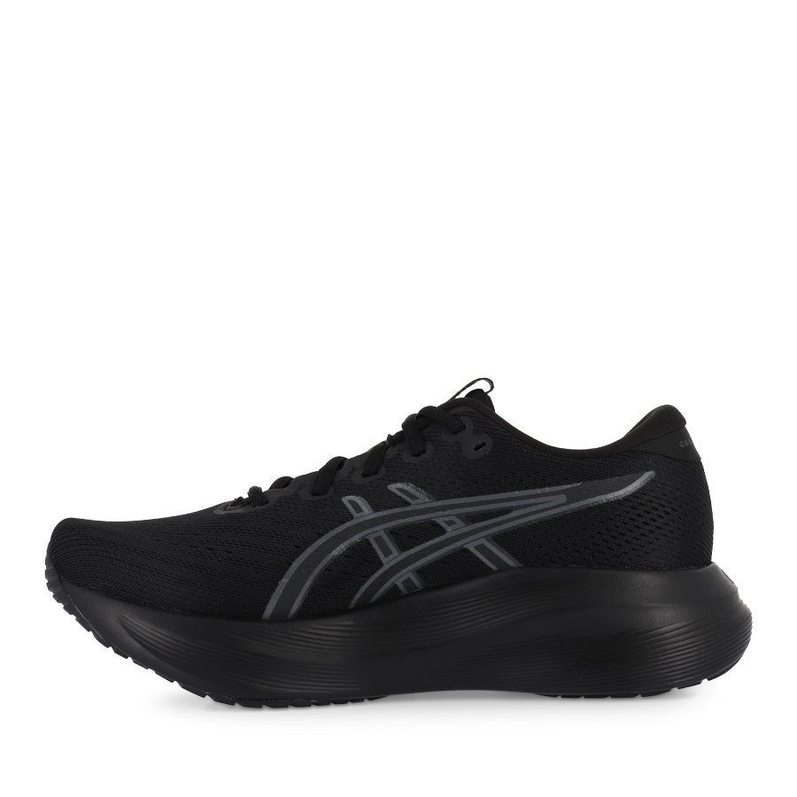 GEL-EXCITE 11 (L) - BLACK/CARRIER GREY