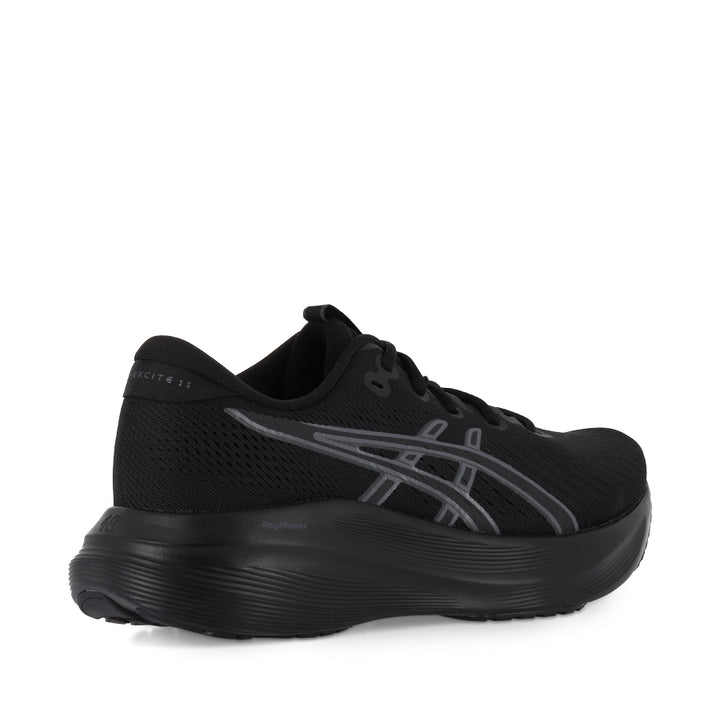 GEL-EXCITE 11 (L) - BLACK/CARRIER GREY