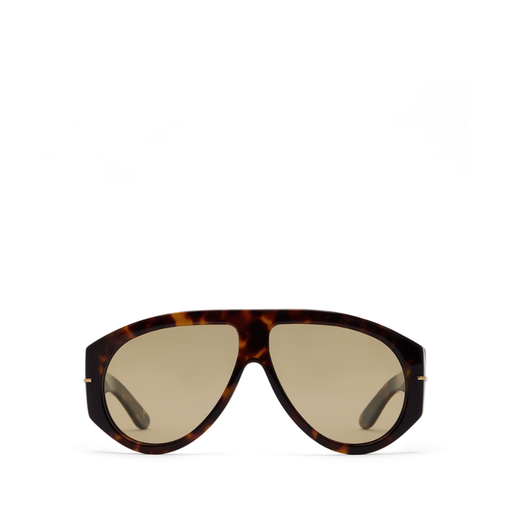 THE AMELIA - DARK HAVANA TORT-DARK YELLOW