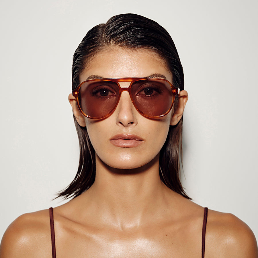 THE FLORENCE - DEEP AMBER-ROSE