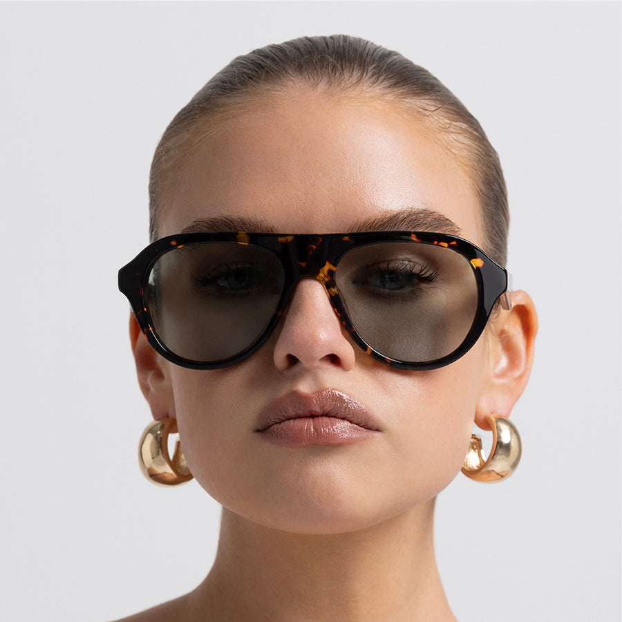 THE RILEY - AMBER TORT-LIGHT GREEN
