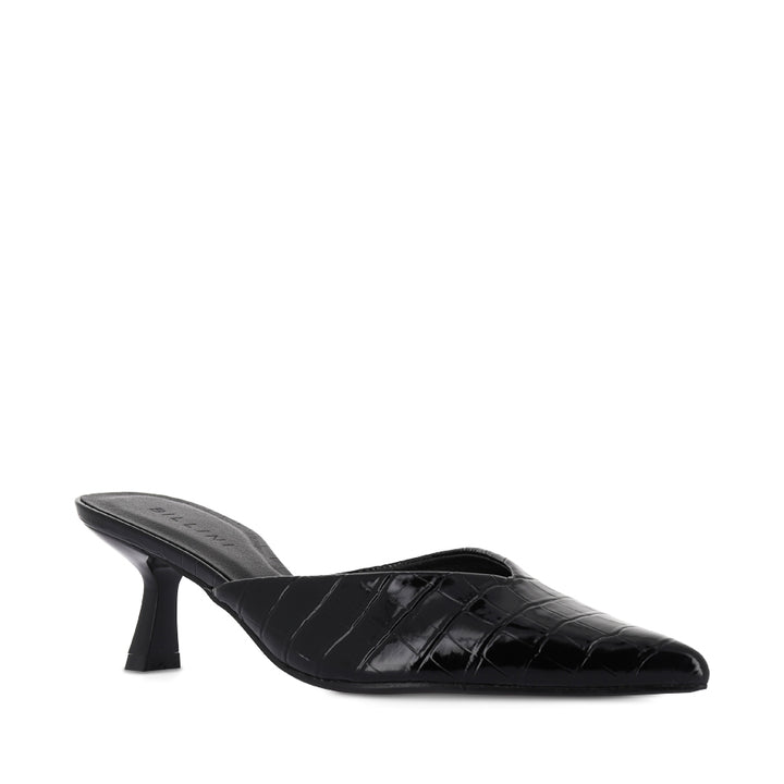 ADELE - BLACK PATENT CROC