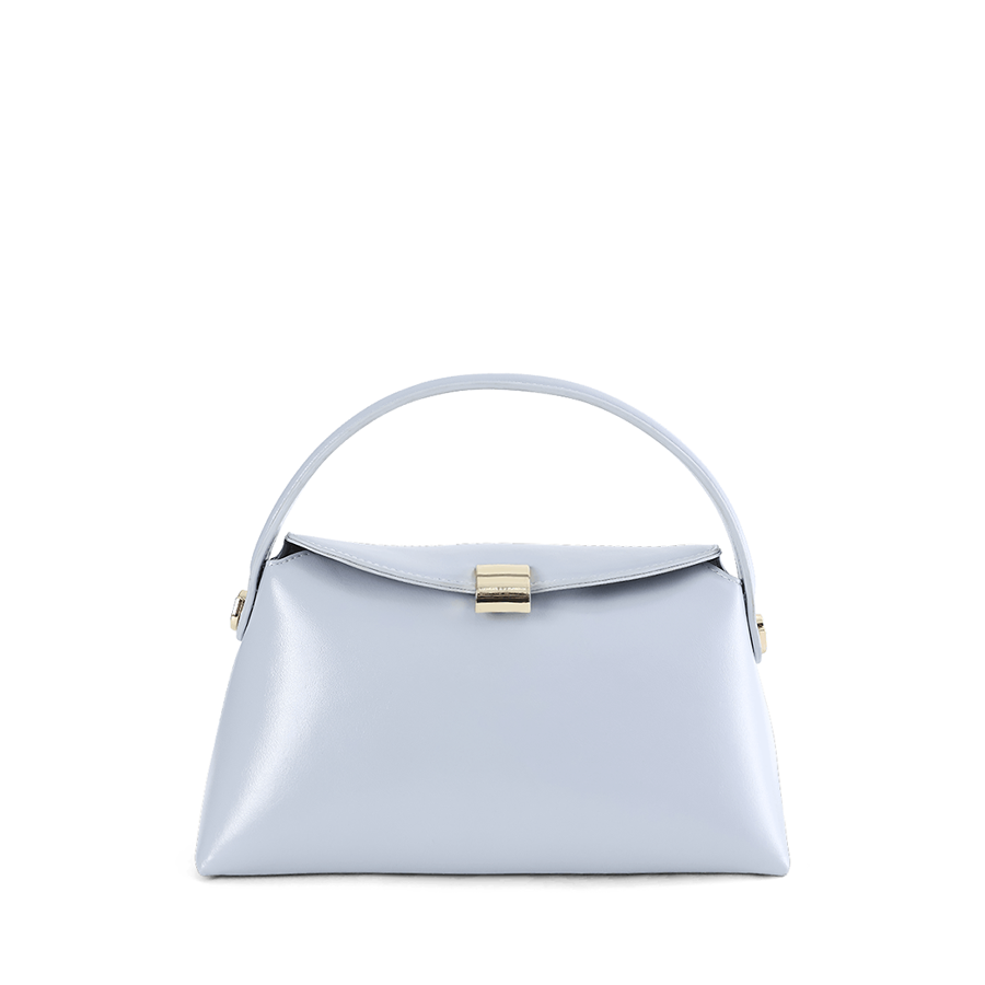 ANNALISE HANDLE BAG - BLUE SHINE