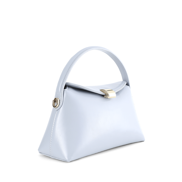 ANNALISE HANDLE BAG - BLUE SHINE