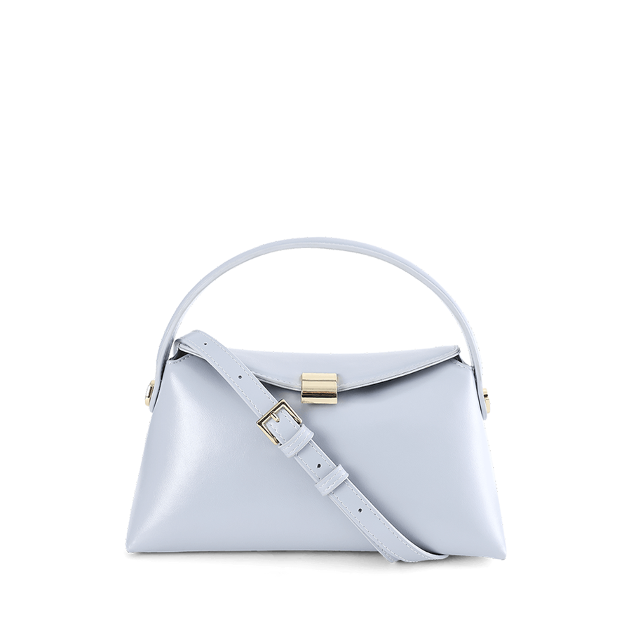 ANNALISE HANDLE BAG - BLUE SHINE