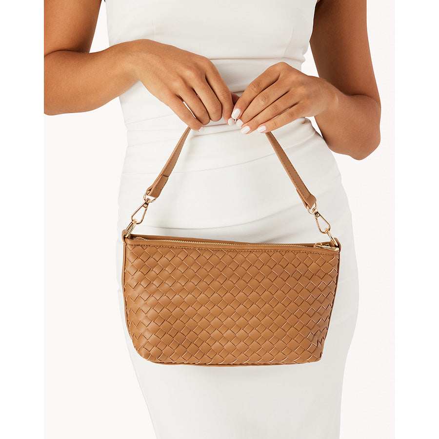 BENITA SHOULDER BAG - TEA