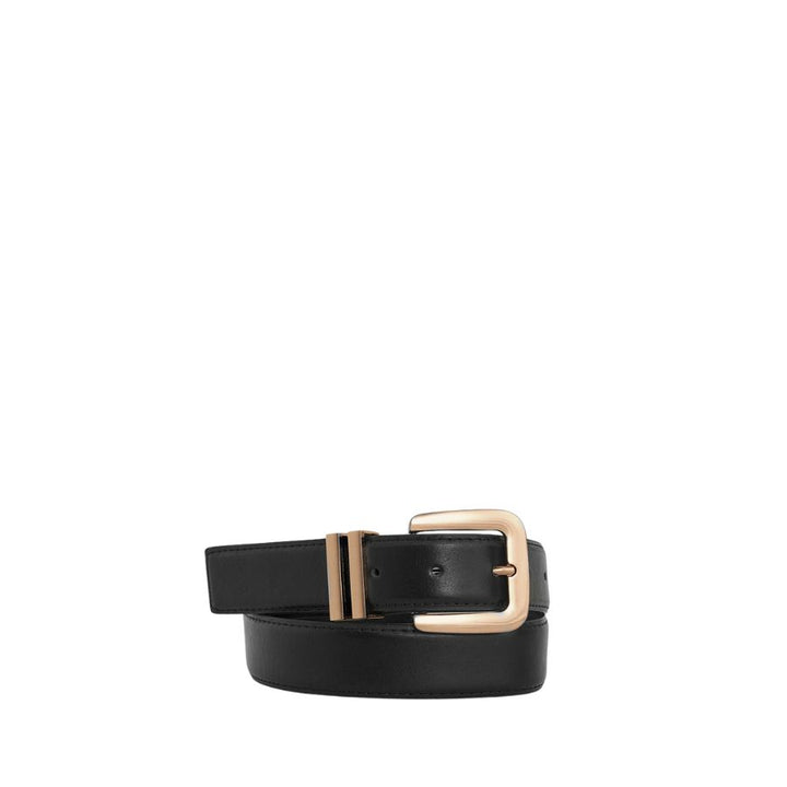 DAHLIA BELT - BLACK/GOLD