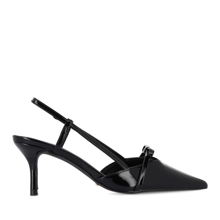 DAISY - BLACK PATENT